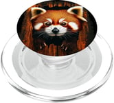 Red Panda Bear Mammal Cute Red Panda PopSockets PopGrip for MagSafe