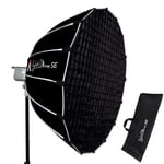 Aputure Light Dome SE Boîte à lumière avec Grille nid d'abeille 90,2 cm pour Lampes Aputure Light Storm LS 600d Pro, 300d II, 300x, 120d II ou Amaran 100 et 200 COB