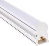 Tube LED T5 4W-22W 300-600-1200-1500mm 6000-4200-3000K avec supports et câble 22W 4 200 K