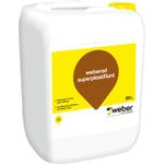 Réducteur d'eau pour béton, 20L, Weberad superplastifiant , weber