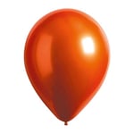 Amscan 9906961-50 Ballons Latex Decorator Satin Luxe Ambre Diamètre 27,5 cm Ballon Décoration Mariage Anniversaire