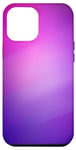 Coque pour iPhone 14 Pro Max Dégradé de couleur rose, violet, violet