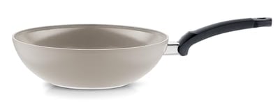 Fissler Ceratal Wok/Poêle À Frire En Aluminium (28 cm, 3,7 l) Avec Revêtement Anti-adhésif En Céramique, Bord Haut, Exempt De PFAS/PTFE, Fabrication En Allemagne, Compatible Induction