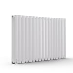 Tallheo 100 x 60 radiateur sèche-serviettes tubulaire 1445 W eau chaude 1/2