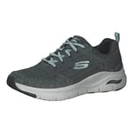 Skechers Arch Fit, Basket Femme, Sage, 35.5 EU