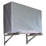 Cyslmuk - 75x26x57cm Housse Climatiseur Exterieur, Étanche Couverture Extérieure de Climatiseur, ​Housse de Protection Anti-poussière et Anti-Neige