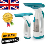 SUPERLEX Cordless Window Vac Rechargeable Handheld Vacuum Cleaner Squeegee 70ML