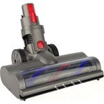 Tête de Nettoyage à Entraînement Direct Acessoire de Brosse Turbo avec Dégagement Rapide pour Dyson V7 V8 V10 V11 V15 Aspirateur, avec Rouleau Poils