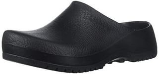 Birkenstock Mens Super Birki Clogs, Black, 4.5 UK