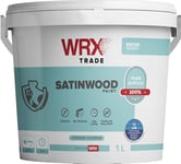 AKCALI WRX Trade Satinwood Paint – Brilliant White - Water Based (5L) SW5L