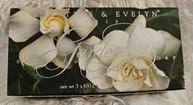 Crabtree & Evelyn Gardenia Soap 3 x 100g Individually Boxed & Sealed