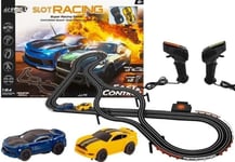 Race Track 2 Cars Controllers Slot Cars 1:64