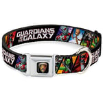 Buckle Down DC-WMC127-WM Collier de ceinture de sécurité pour Chien Gardiens de la Galaxie Drax-Gamora-Groot-Rocket Raccoon-Star-Lord