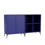 Montana - Pair Classic Sideboard - Monarch / Black Legs - Skap og vitrineskap - designer_peter_j_lassen - Blå - MDF