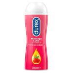 Durex Play 2in1 Stimulating Guarana Massage Lubricant Sex Lube 200ml/6.76fl.oz