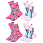 Chaussettes enfant Lilo Et Stitch  Pack de 4 paires 1647 ANTIDERAPANT