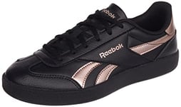 Reebok Men's Smash Edge S Sneakers, Core Black/Rose Gold/Core Black, 4 UK