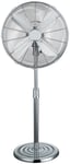 Challenge Chrome Pedestal Fan - 16 Inch