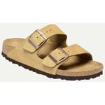 Baskets Birkenstock  BIRKENSTCOK ARIZONA SANDALE SUEDE BEIGE