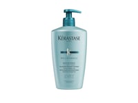 Kerastase Resistance Bain Force Architecte 500ml, Kvinnor, Icke-professionell, Schampo, Skört hår, Skadat hår, 500 ml, Glans, Utjämning, Stärkande