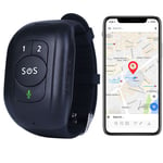 Montres Gps 4g Sos Traceur Pour Sénior Suivi Santé Et Sécurité Noir Yonis