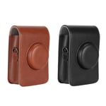 Camera Case Vintage Soft PU Leather Protective Case With Detachable Strap SLS