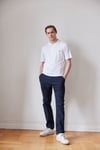 Fasán Chinos Herre Navy 32