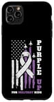 Coque pour iPhone 11 Pro Max Purple Up For Military Kids Drapeau américain US