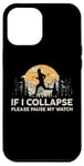 iPhone 12 Pro Max If I collapse Please Pause my Watch Running Marathon Runner Case