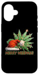 iPhone 16 Merry Weedmas - High Spirits for the Holidays Case