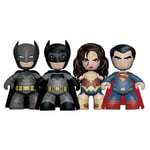 MEZ-ITZ DAWN OF JUSTICE 4 PACK 2" FIGURE COLLECTION - BATMAN SUPERMAN