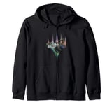 Magic: The Gathering New Capenna Battle Silhouette Zip Hoodie