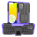 Samsung Galaxy A03      Heavy Duty Case    Purple