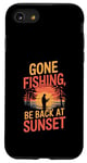 iPhone SE (2020) / 7 / 8 Gone Fishin' Funny Fishing Outdoors Case