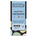 &SISTERS by Mooncup Organic Cotton Eco-Applicator Tampons (Heavy)