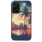 Coque noire pour Honor 200 LITE hawaii retro