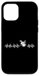 Coque pour iPhone 12/12 Pro Drums Heartbeat Musicien Groupes de musique Vintage Batterie Batteur