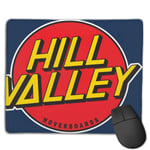 Hill Valley Hoverboards Back to The Future Customized Designs Non-Slip Rubber Base Gaming Mouse Pads for Mac,22cm×18cm， Pc, Computers. Ideal for Working Or Game
