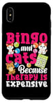 iPhone XS Max Bingo Player Cat Bingo And Cats Because Therapy Is Expensive Case