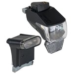 MonkeyLink Light 50 LUX Kit d'éclairage pour vélo, Accessoires de vélo (éclairage Avant et arrière, Fixation magnétique, Maintien Fixe, avec Homologation StVZO) Noir