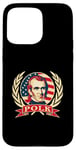 Coque pour iPhone 15 Pro Max Président James K Polk