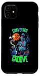 iPhone 11 Funny Zombie Snake Charmer Graveyard Groove Halloween Case