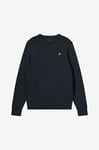 Lyle & Scott - Tröja Cotton Crew Neck Jumper - Blå