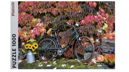 Piatnik- Puzzle de 1000 pièces-Impressions d'automne avec vélo rétro, 5582