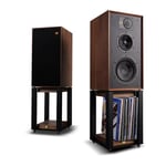 Wharfedale LINTON Heritage Speakers - Including Stands - WALNUT