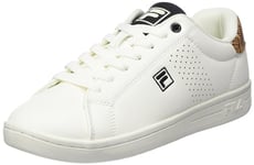 FILA Femme Crosscourt 2 Nt WMN Basket, Marshmallow Black, 40 EU