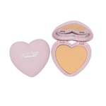 Glam’Up Paris - Poudre Compacte Love me More - Poudre Pressée - Couverture Complète - Longue Tenue - Fini Mat et Naturel - Anti-Brillance - N°3- Amber