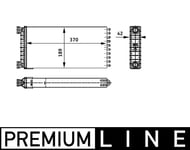 Varmeapparat register MAHLE ORIGINAL AH 130 000P