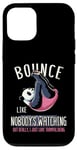 Coque pour iPhone 12/12 Pro Trampoline Gymnastique Panda Trampolining Gymnaste