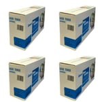 Toner For Brother DCP-L8410CDW Printer TN423 Cartridge Compatible Black 4 Pack